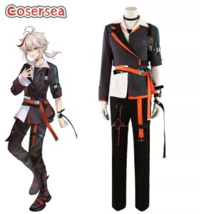 Cosersea Kaedehara Kazuha Cosplay Costume Genshin Impact HoYoFair 2024 Kaedehara Kazuha Women Uniform Halloween Outfit Fullset