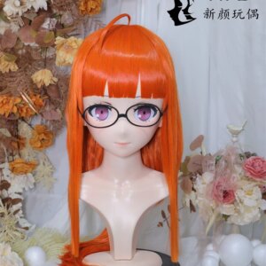 Kigurumi Fukushima Seiki Kigurumi mask full headband lock cosplay headshell props costume anime game