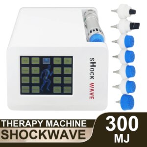 300MJ Shock Wave Therapy Machine Pain Relief Professional Shock Wave Equipment Tennis Elbow Health Care Body Relax Massage New