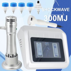 Shockwave Ultrasound Therapy Machine For ED Treatment Relieve Waist Back Pain And Body Massage New 300MJ Professional Shock Wave