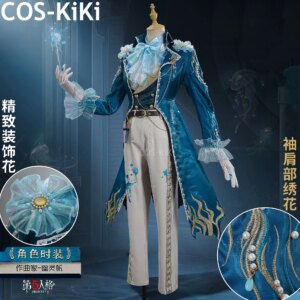 COS-KiKi Identity V Frederick Kreiburg Composer-Phantom Sail Fashion Game Suit Handsome Cosplay Costume Halloween Party Outfit