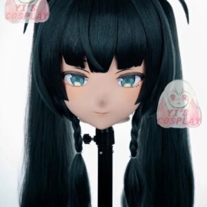 Yis cosplay Custom Furry head Kigurumi OC Head Cosplay Kemono Fursuit Handmade Headsets Beast Customized Fursuit Kemono Head