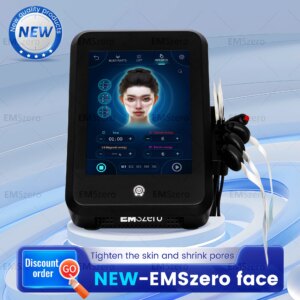 2025 atest Strong Pulsed Magnetic EMSzero And PEface RF Heat Energy Output Face Vline Face Lift Wrinkle Removal Machine