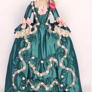 European Vintage Rob Skirt Madame De Pompadour Halloween Cosplay Costume Cos Game Anime Party Uniform Hallowen Play Role