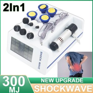 300mj Shockwave Therapy Machine Electric Muscle Stimulation ED Treatment Knee Pain Muscle Massage Shock Wave Device Health Care