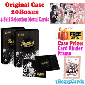 2025 Newest Case Wholesale Light Year Culture Demon Slayer Colored Paper Waifu Shinobu Trading Card Playing CCG TCG Art Gift