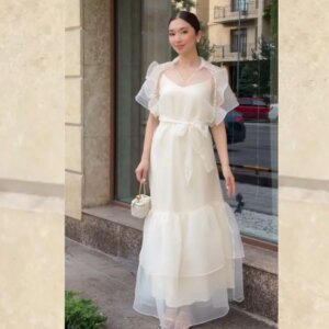 Customized Organza Tiered Beading Sequined Ruched A-line V-neck Midi Dresses Celebrity Dresses Sexy Sparkle Sizes Available