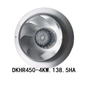 frequency converter radiator 50Hz DKHR450-4KW.138.5HA φ450MM 400V Durable Centrifugal Fan