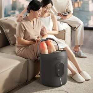 Far Infrared Hot Compress Knee Foot Bathtub Pedicure Automatic Heating Constant Temperature Calf Wet Footbath, Massage Bath Foot