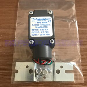 550-ACA American Kangqitong Controlair Electric Proportional Valve TYPE 550X Converter 550-EHA