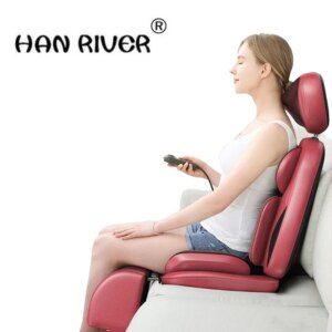 220V Shoulder and neck massager vibrates the back of the waist, neck and neck, kneading and kneading the whole body