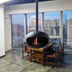 Ceiling Mounted Suspended Bio Alcohol Fireplace Hanging Indoor Heaters Ceiling Mounted Suspended Bio Alcohol Fireplace