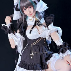 Azur Lane Cheshire Derss Cosplay Costume Cos Game Anime Party Uniform Hallowen Play Role Clothes Clothing