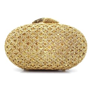 Crystal diamond bag Ladies’ dinner bag hollow out diamond inlaid mini bag hand holding bag ladies’ dress bag