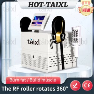 EMStaixl 6500W Sculpting Butt Lift Machine 2 in 1 Body Sculpt Machine RF Roller Muscle Stimulator Body Shaping Massage Equipment