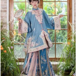 Palace Style Checkered Hanfu Original Chinese Style Antique Clothing Hanfu