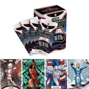 KAKAWO 2025 AURA Marvel Card Spider-Man Iron Man Captain America Rare Anime Game Collection Card Kids Toys Gift