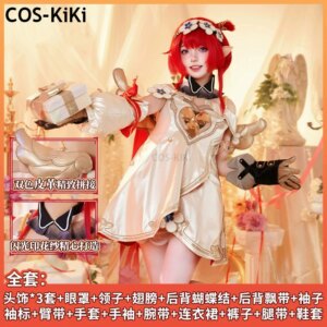 COS-KiKi Honkai: Star Rail Tribios Game Suit Elegant Dress Lovely Uniform Cosplay Costume Halloween Party Role Play Outfit Women