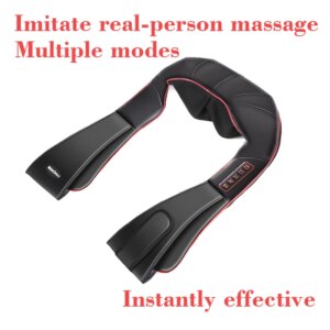 Cervical vertebrae Waist Shoulders Back Multifunctional kneading Thumping Plug-in heater Massager Pillow relaxation pain travel