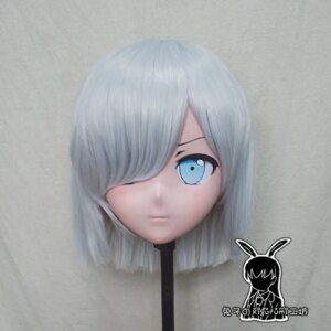 (RB304)Quality Handmade Female Resin Cosplay Japanese Role Play Anime Hamakaze Kigurumi Mask Crossdresser Doll Transgender Mask