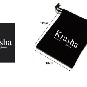 1000 Pieces 10x12cm Black Drawstring Velvet Bags Screen Printing With White Logo Customised Logo