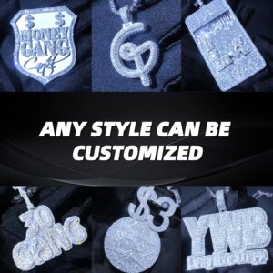 Personalized Custom Names Pendant Necklace Rings Earrings Bracelets Cuban Thick Chain For Men Women Birthday Jewelry Gift