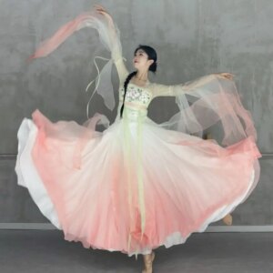 New Classical Dance Clothes Linger Same Style Chinese Classic Costume Fairy Gauze