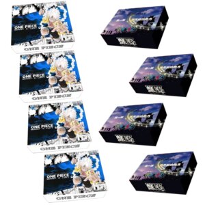 ONE PIECE Collection Card 4 BOX Booster Box Gilding Multi-Layer SD Cold Ironing Sexy Warm Feeling Technology XR Thick Cards