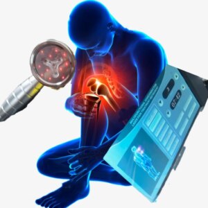 HLKGO Red Near Infrared Light Phototherapy for Acute Chronic Pain Relief 650nmx11+808nmx5