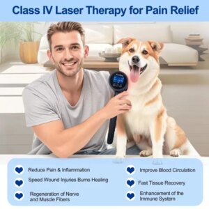 1250mW Deep Tissue Laser Therapy for Diabetic Neuropathy Bulging Anti-inflammation A Grades Adiustable (25% 150%/ 75%/100%)