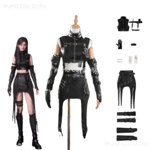 Game Love And Deepspace Wig Dream Prelude Uniform Black Skirt Halloween Party Women Girls Abysswalker Heroines Cosplay Costume