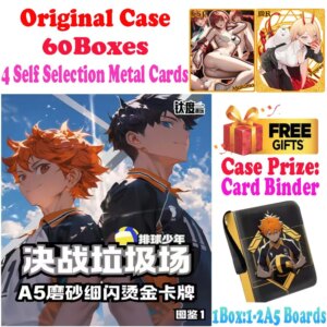Wholesale 2025 Newest Taidu Culture Haikyuu A5 Size Collection Card Board Game Play Trading Game TCG Collection Card