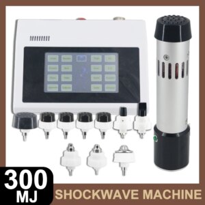 Shockwave Therapy Machine ED Treatment and Relieve Muscle Pain Physiotherapy body Massager 300mj Shock Wave