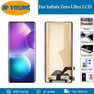 6.8″ AMOLED For Infinix Zero Ultra LCD Display Touch Screen Digitizer Assembly For Infinix Zero Ultra X6820 LCD Screen Replace