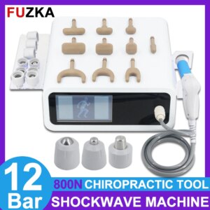 Pneumatic Shockwave Therapy Machine For ED Treatment Pain Relief 12 Bar Professional Shock Wave Body Relax Massager