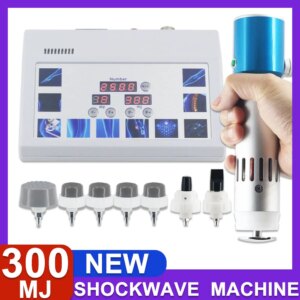 Professional Shockwave Therapy Machine For Erectile Dysfunction Body Pain Reliefe Portable 300MJ Shock Wave Massage ED Treatment