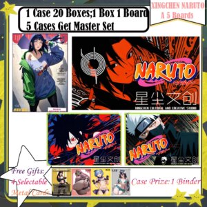 XINGCHEN NARUTO A5 Acrylic Colored Paper Naruto Cards Naruto Anime Character Hinata Kakashi Sasuke Uchiha Itachi Jiraiya