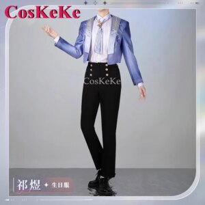 【Customized】CosKeKe Rafayel Cosplay Costume Game Love And Deepspace Fashion Birthday Outfit Activity Party Role Play Clothing