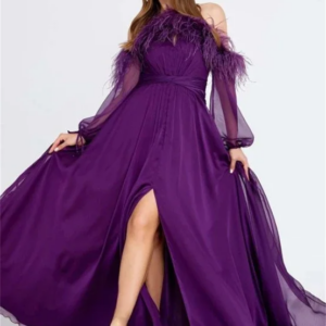 Customized Jiayigong s Feather Cocktail Party Ball Gown Strapless Bespoke Occasion  Floor Length