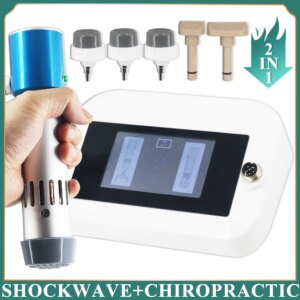 300MJ Shockwave Therapy Machine 17 Heads For ED Treatment Pain Relief Shock Wave 1800N Chiropractic Adjusting Correction Spinal