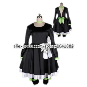 Black Rock Shooter Dead Master TV Animation Ver. Cosplay Costume Party Dress
