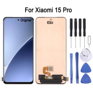 6.73 inch LTPO AMOLED Screen For Xiaomi 15 Pro Phone 120Hz Display Touch Screen Digitizer, Repair Replacement Spare Part