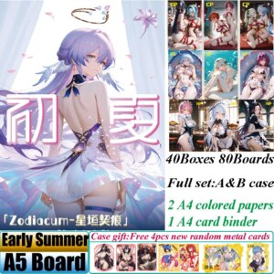 Goddess Story Mika Society Early Summer A5 Cards A5 Waifu Boards Spicy Hutao Ganyu Rare Sexy Nude Pajama Goddess Uniform Cards