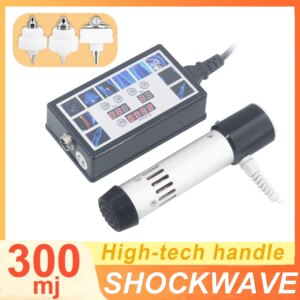 300MJ Professional Shockwave Therapy Machine Massage Muscle Deep Massage Relieve Limb Pain Muscle Tension Shock Wave Massager