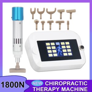 1800N Electric Chiropractic Adjusting Tool Helps Relieve Muscle Tension Pain Physiotherapy Spinal Chiropractic Correction Gun