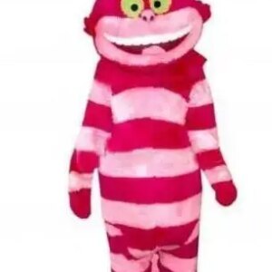 New Adult Hot Sale Foam Cute Pink Cat Cartoon Mascot Costume Plush Christmas Fancy Dress Halloween Mascot Costume