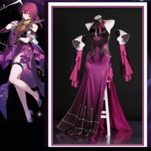 Honkai Star Rail cos Kafka Cosplay Sexy classy lady concert women dress Costume