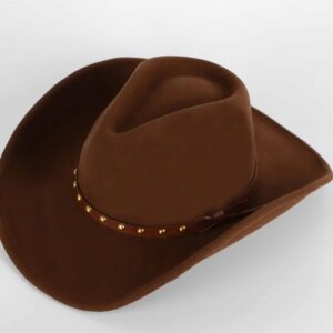 Cowboy hat Riding black brown soft top men and women
