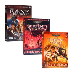 Percy Jackson’s Egyptian Guardian Comic Edition 3-volume Set English Original Comic The Kane Chronicles Adventure Comic