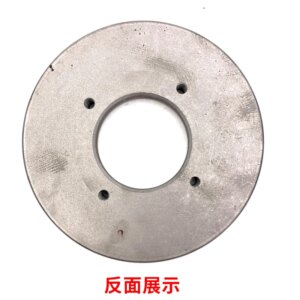 Lathe three-jaw chuck four-jaw chuck C6 C8 connecting disc over flange